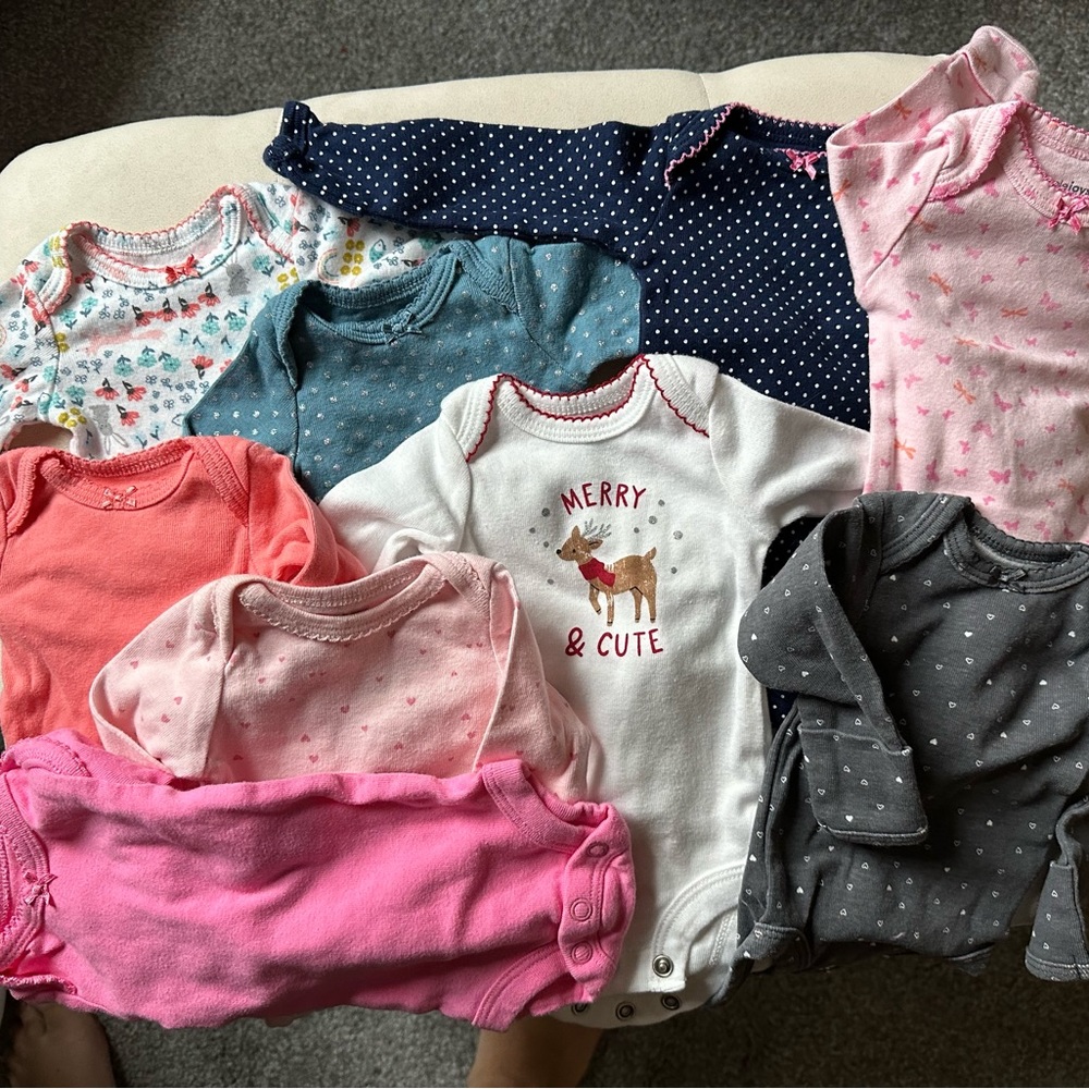 LOT of Preemie Onesies